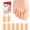 beige, variant on Bukihome Gel Toe Caps Protectors, 12 Pack Cuttable Latex-Free Silicone Toe Sleeves for Pain Relief, Friction Blisters, Corns, Calluses, Fits All Shoes for Men & Women