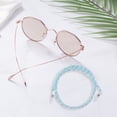 thumbnail image 2 of fastboy Glasses Strap Unique Eyeglasses Hanging Chain Eyewear Fix Rope Anti-lost Ropes Fashion Accessory Fixator Chains for Fixing Decor Blue, 2 of 6