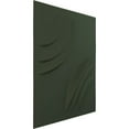 thumbnail image 2 of Ekena Millwork 11 7/8"W x 11 7/8"H Artisan EnduraWall Decorative 3D Wall Panel, UltraCover Satin Hunt Club Green (12-Pack for 11.76 Sq. Ft.), 2 of 6