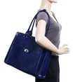 thumbnail image 3 of WINNETKA | 15” Leather Laptop Briefcase, 3 of 3
