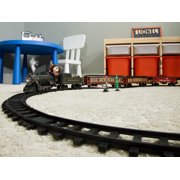 Lionel Pennsylvania Flyer Battery Operated O Gauge Train Set with Remote, Water Vapor, and Accessories