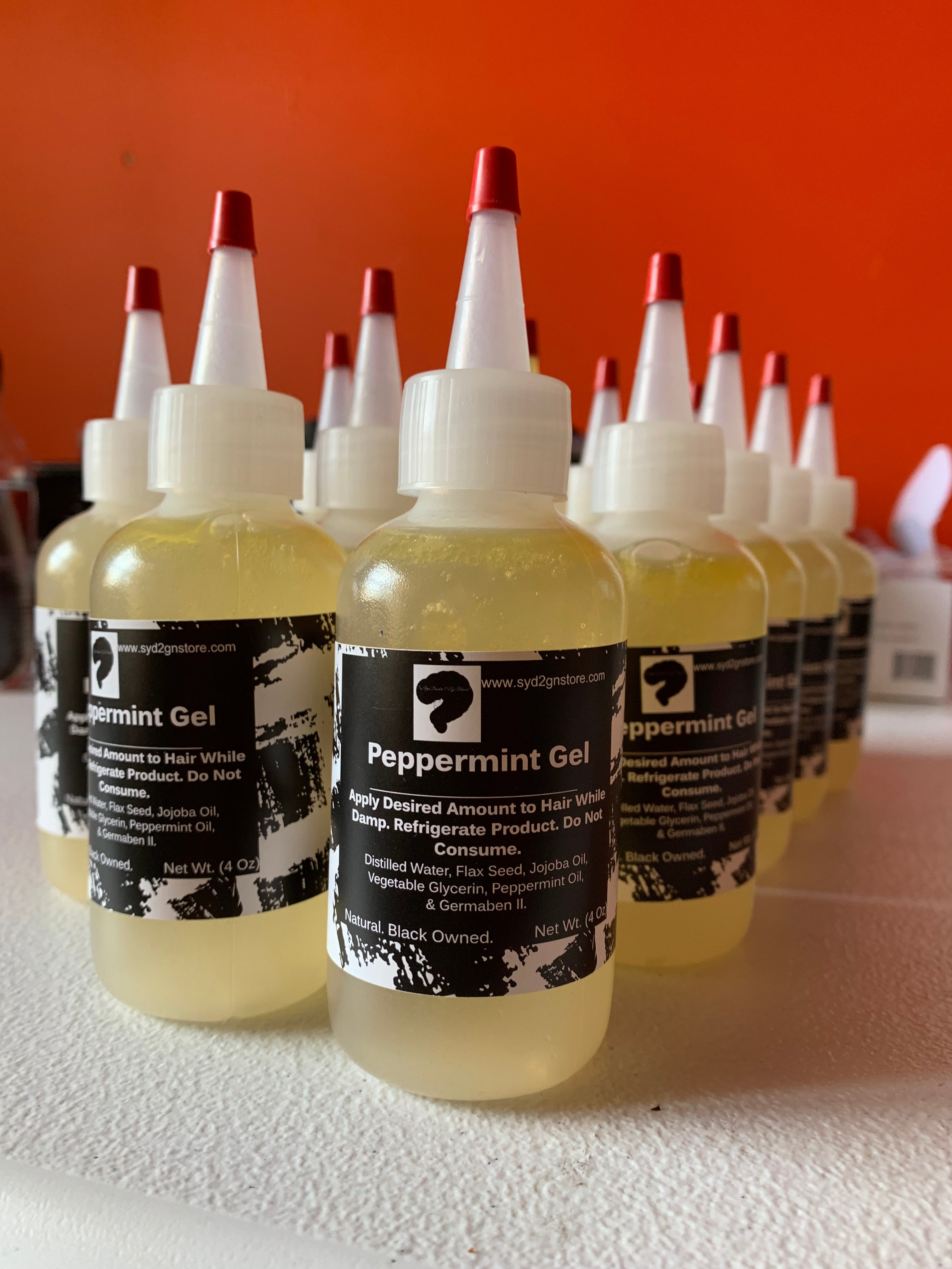 Peppermint Flax Seed Gel