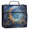 thumbnail image 5 of FORMRS Zipper Binder with Shoulder Strap 2-inch Ring 500 Sheet Capacity File Bag, Crystal Moon, 5 of 5