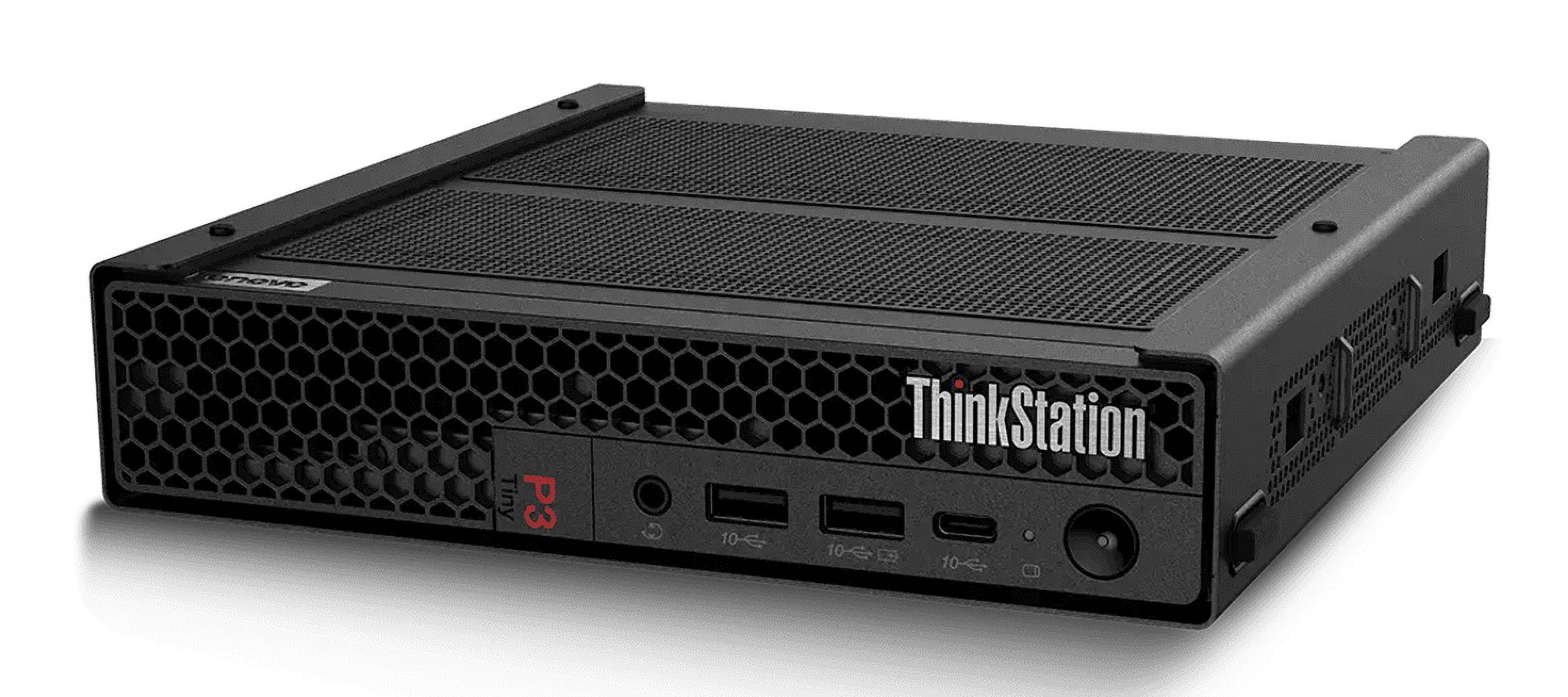 Lenovo ThinkStation Workstation Mini Desktop (Intel i9-14900, NVIDIA T400 4GB, 32GB DDR5, 2TB PCIe SSD, WiFi 6, Bluetooth 5.3, 300W PSU, RJ-45, 1x DP; 3x mDP, HDMI, Win 11 Pro)