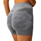 thumbnail image 1 of Pantalones cortos de yoga de compresión y cintura alta: transpirables, no transparentes, elásticos, para fitness y running, 1 of 6