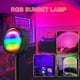 thumbnail image 3 of RGB Sunset Atmospheres Lamp 360 ° Ajustable Sunset Proyección Luz USB Romántico LED Luz nocturna co Tomshoo Lámpara de fotografía, 3 of 7