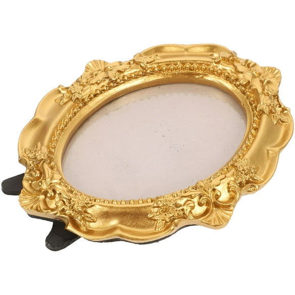 LAMIRO European Style Photo Frame Glass Frames for Pictures Vintage Decor Table Small Mini Office Small Picture Frames