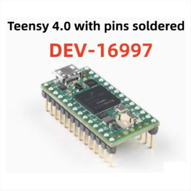 1Pcs DEV-16997 Teensy 4.0 Headers IMXRT1062 600MHz Development Board Pin Welded