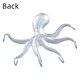 thumbnail image 3 of Tomfeel Pulpo Gancho de pared de hierro para colgar animales Artesanía 6 ganchos Tomfeel Escultura de hierro, 3 of 6