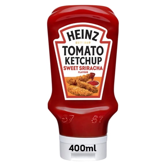 Heinz Tomato Ketchup Sweet Sriracha 400ml, Imported from Britain