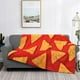 thumbnail image 2 of Fotbe Tortilla chips Manta de Franela con Estampado, Manta Ultrasuave para Cama, Sofá, Auto, Hipoalergénica y Antibolitas-40"x30", 2 of 6