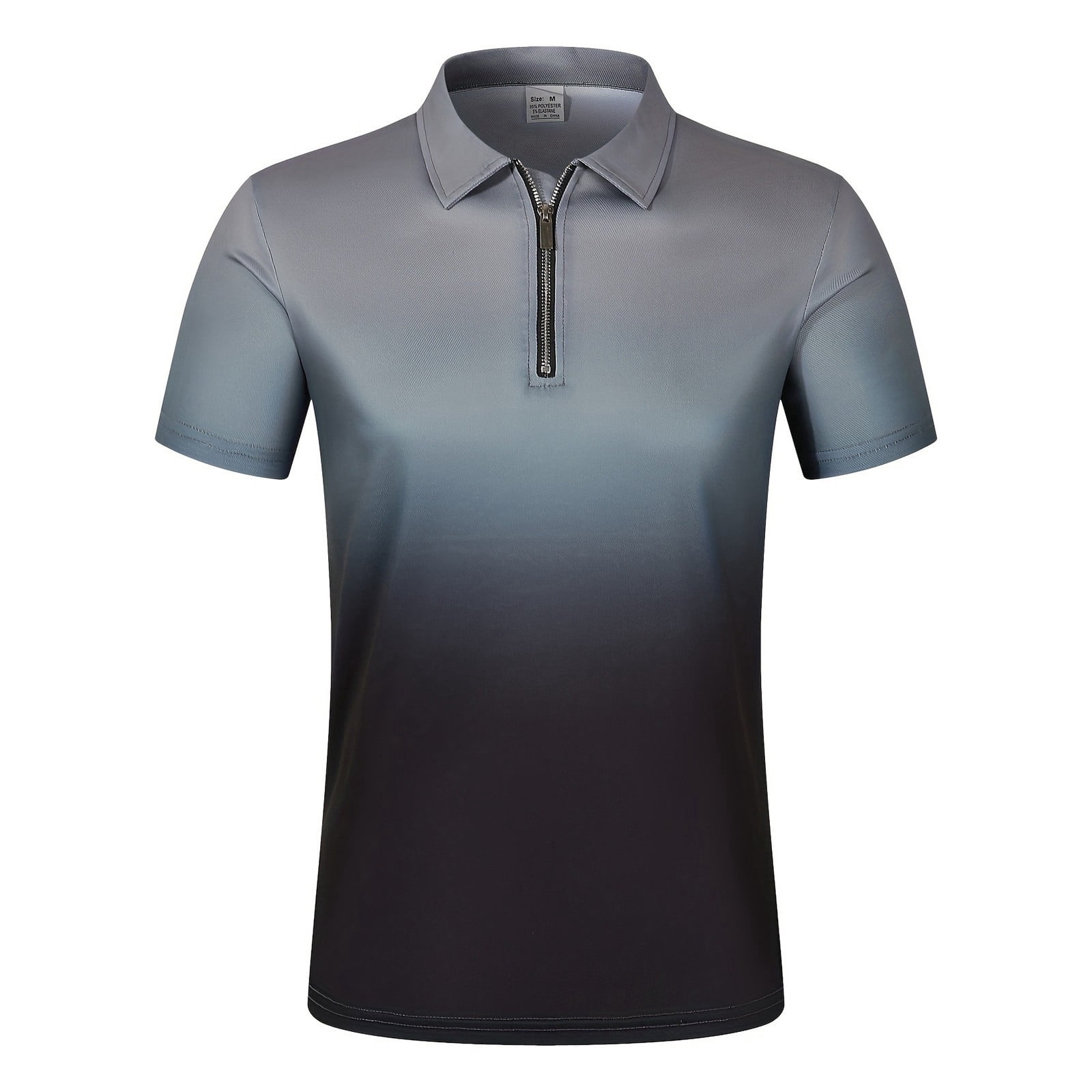 Zylarhe Men's Polo Shirts, Men's Leisure Fashion Design Lapel