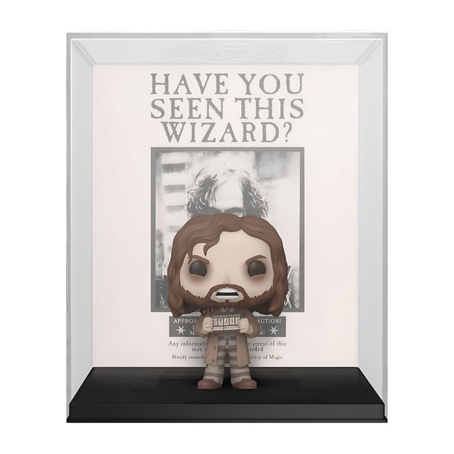 Figura Coleccionable Funko Pop Cover Harry Potter y El Prisionero De Azkaban Poster Sirius Black 1 Pieza