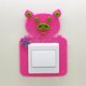 thumbnail image 2 of Pegatinas de pared Zulema Adorno Hogar Fieltro Interruptor Luz Cerdo 8Pcs, 2 of 8