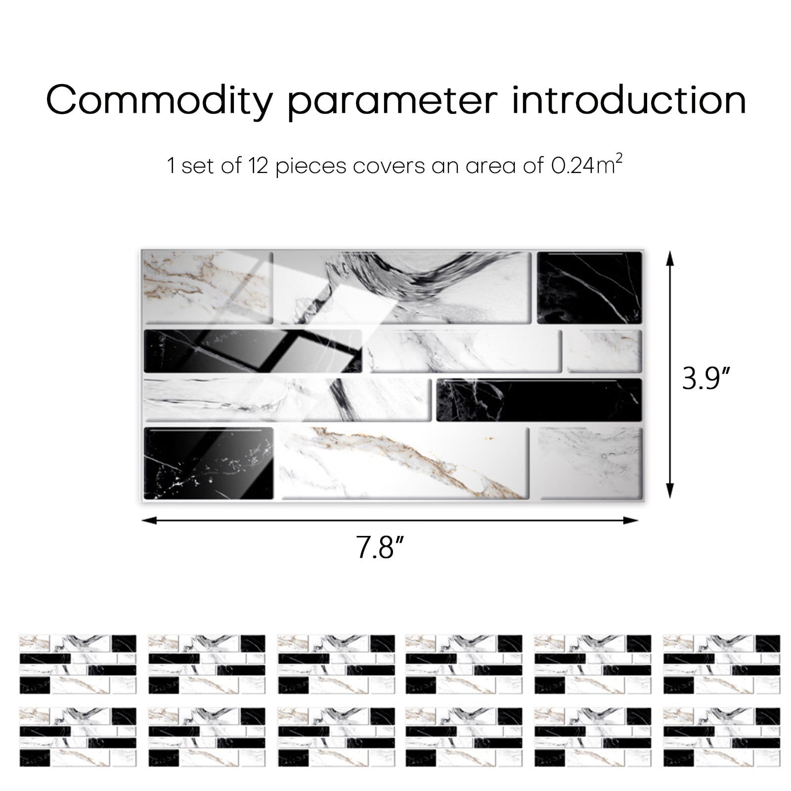 Source Max Black, Self-adhesive Peel And Stick Wallpaper, 72 Packs