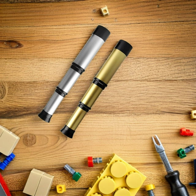 NUOLUX 2pcs Telescopes Retractable Zoomable Science Experiment For Present For Young Explorers