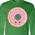 thumbnail image 4 of Inktastic Light Pink Donut Long Sleeve T-Shirt, 4 of 5