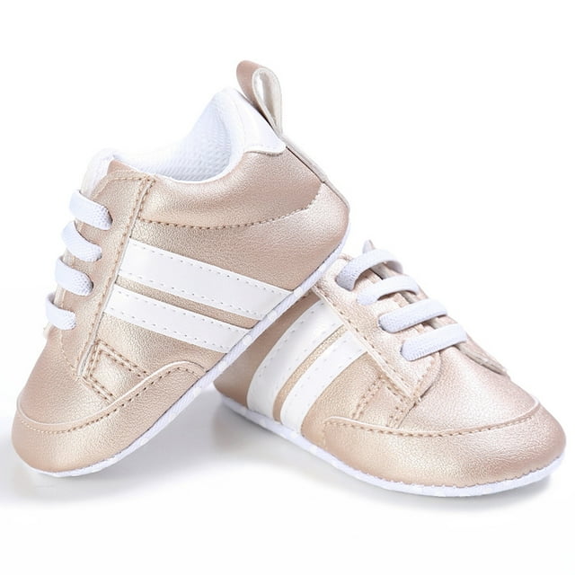 ITFABS Espadrilles Bébé Mode à Rayures Antidérapantes Semelle Souple Chaussures de Berceau