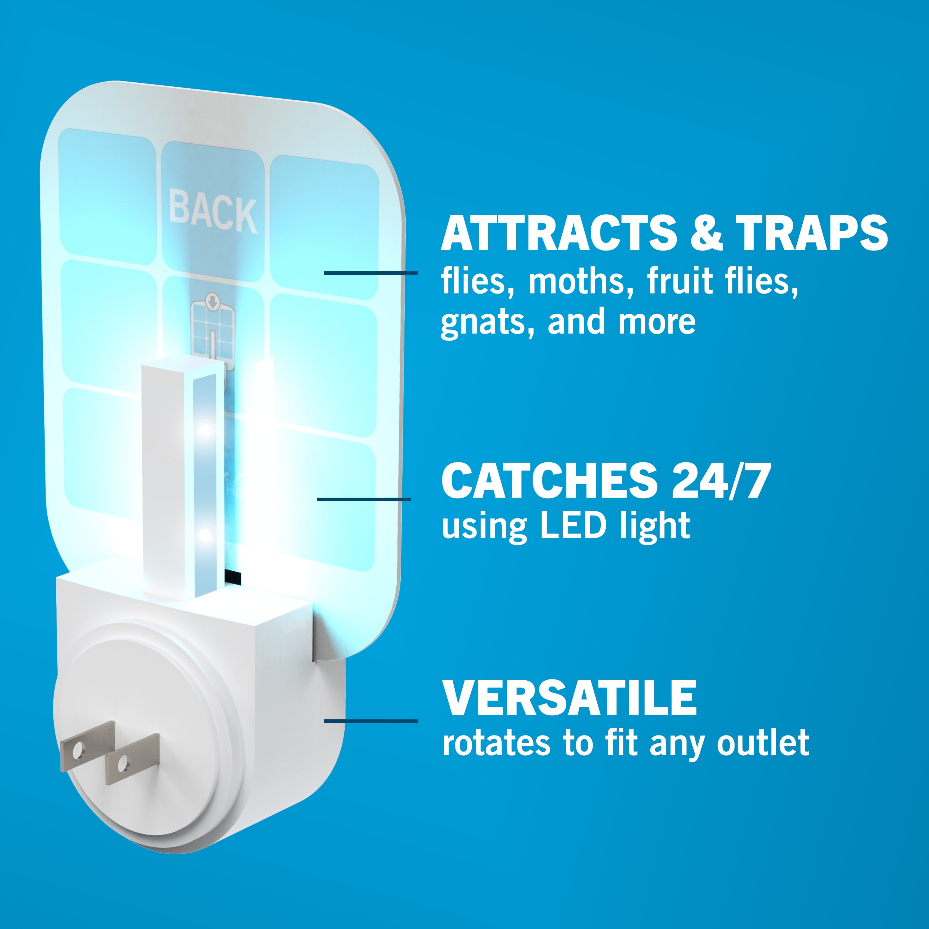 Safer Home Indoor Fly Trap - 2 Pack