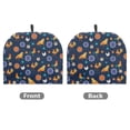 thumbnail image 2 of HELLHERO Rooster Hens Flowers Teapot Dust Cover Keep Warm Keep Warm Insulation Lightweight for Housewife, 2 of 6