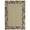 Brown, variant on HOMERRY Floral Border Non Slip Area Rug 8' x 10' for Living Room Washable Indoor Carpet, Green