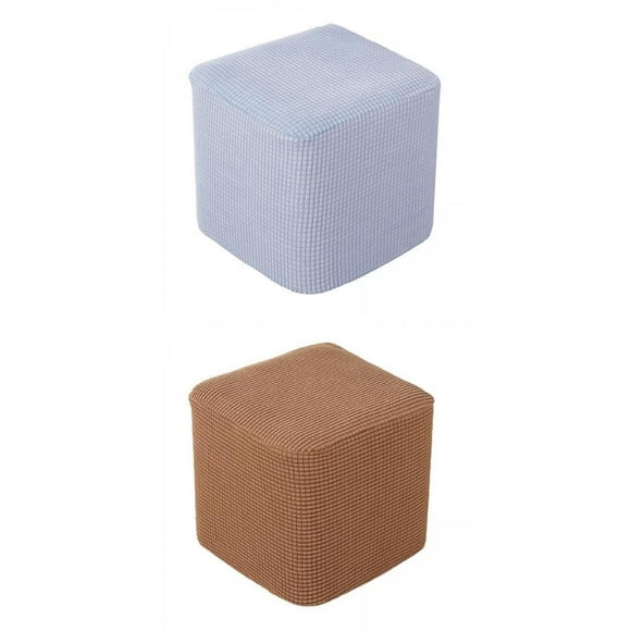 10 "-13" Funda Elástica Reposapiés Reposapiés Cubierta Suave para Sala de Estar Gris+10 "-13" Estiramiento Otomano Funda para Reposapiés Repos Sunnimix Funda otomana de 1 pieza