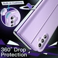 thumbnail image 6 of JETech Wallet Case for Samsung Galaxy A15 5G / 4G 6.5-Inch, Shockproof PU Leather Magnetic Flip Cover with Card Holder, Stand Feature and Full Camera Protection (Light Purple), 6 of 6