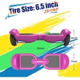 thumbnail image 6 of Electric Hoverboard with New Version Bluetooth Hover Board, Chrome and Design Color Self-Balance Electric Scooter, 6 of 7
