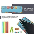 thumbnail image 5 of Honeii Cute Donut Pattern Pencil Case, Pencil Pouch, Pencil Case Small, Pencil Pouch Aesthetic, PVC Pencil Pouch, Pencil Bag, Makeup Pouch, 5 of 7