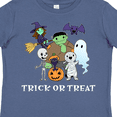 thumbnail image 4 of Inktastic Halloween Trick-or-treat Cute Group of Monsters Boys or Girls Toddler T-Shirt, 4 of 5