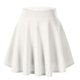 thumbnail image 4 of Minivestido versátil, minifalda informal, estilo europeo americano, vestido básico elástico con forma de campana para mujer, moda informal, 4 of 5