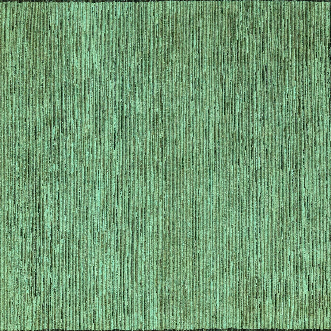 Ahgly Company Indoor Square Abstract Turquoise Blue Modern Area Rugs, 6 ...