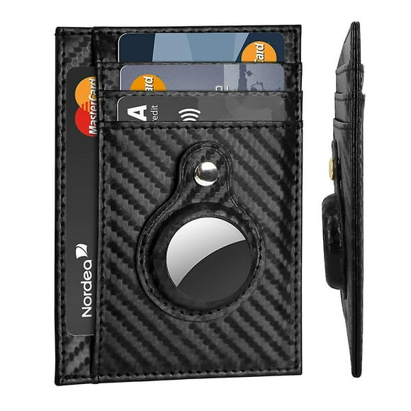 Air Tag Wallet, Slim Minimalist Wallet Card Holder Airtag Wallet For Men11cm*8cm*1.1cm