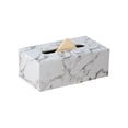 thumbnail image 1 of Caja Porta pañuelos de papel Porta pañuelos cuadrado Porta pañuelos de cuero Porta pañuelos veteado Servilletero veteado, 1 of 5
