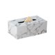 thumbnail image 1 of Caja Porta pañuelos de papel Porta pañuelos cuadrado Porta pañuelos de cuero Porta pañuelos veteado Servilletero veteado, 1 of 5