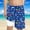 Z50-Blue, variant on FUZHIQ Boys Swim Beach Print Trunks With Compression Liner Boy Bathing Suit Quick Dry Beach Swimsuit Toddler Swim Shorts,5-6 Years
