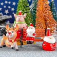 thumbnail image 4 of Figuras de resina Yuxing para adornos navideños manualidades Decoraciones navideñas para el hogar, 4 of 5