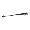 thumbnail image 3 of Renovators Supply Black Wrought Iron Lift Off Pintle Strap Hinge 16-1/4 in Reversible Pintle Bean Strap Gate and Door Hinges Hardware, Pack of 4, 3 of 7