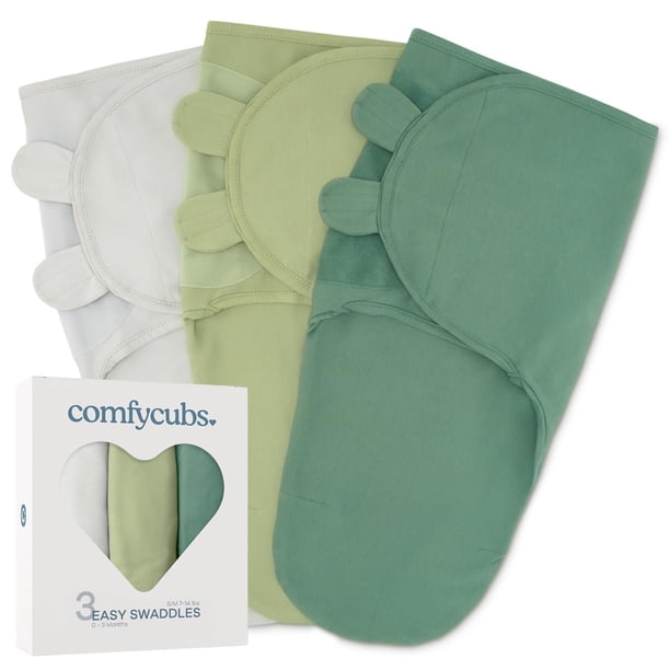 Manta cómoda para bebés de 0 a 3 m, fácil de ajustar, para bebés de 0 a 3 m