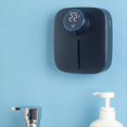 thumbnail image 4 of USB Rechargeable Multifunctional Wall Mounted Automatic Soap Dispenser Sensor LED Digital Display Soap Dispenser 320ML,1set x X101 Sensor Intelligent Soap Dispenser,Blue, 4 of 6