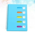 thumbnail image 4 of Side-spiral Notebooks Thicken Notepad Category Notepad Students Stationery for Diary Journal Travel (B5 Large Size Blue), 4 of 7