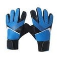 thumbnail image 1 of Almencla Goalkeeper Gloves Finger Protection for Kids Football Gloves for Goalkeeping Blue Size 5, 1 of 8