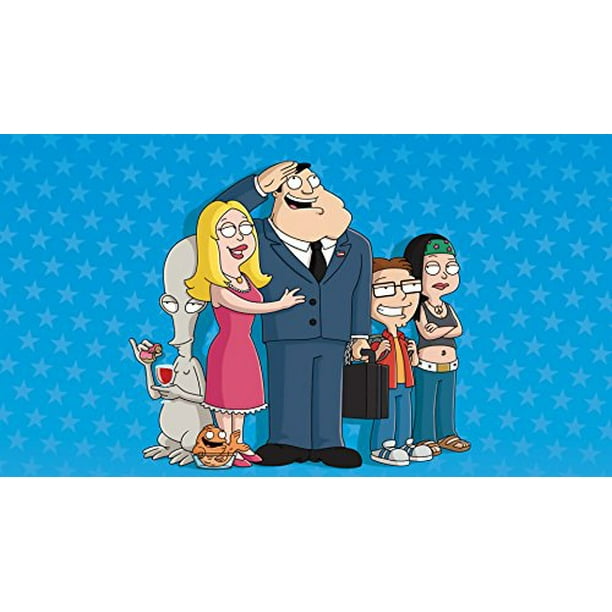American Dad Tv Series Birthday Edible Image Photo 1/4 Quarter Sheet