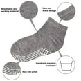 thumbnail image 3 of Toddler Socks, 12 Pairs Kids Breathable Athletic Ankle Socks for Boys Girls 1-7 Years, Low Cut Socks(03 White,5-7 Years), 3 of 5