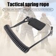 thumbnail image 3 of Correa de resorte ajustable para mochila de seguridad de nailon para pistola de combate al aire libre, 3 of 8