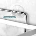 thumbnail image 6 of 2 Pack Shower Caddy Adhesive for Replacement, Strong Transparent Adhesive for Shower Caddy Sticky Pads, No Drilling for Corner Shelf Basket, Bathroom Storage Shelves, Kitchen Racks and Soap Holder, 6 of 6