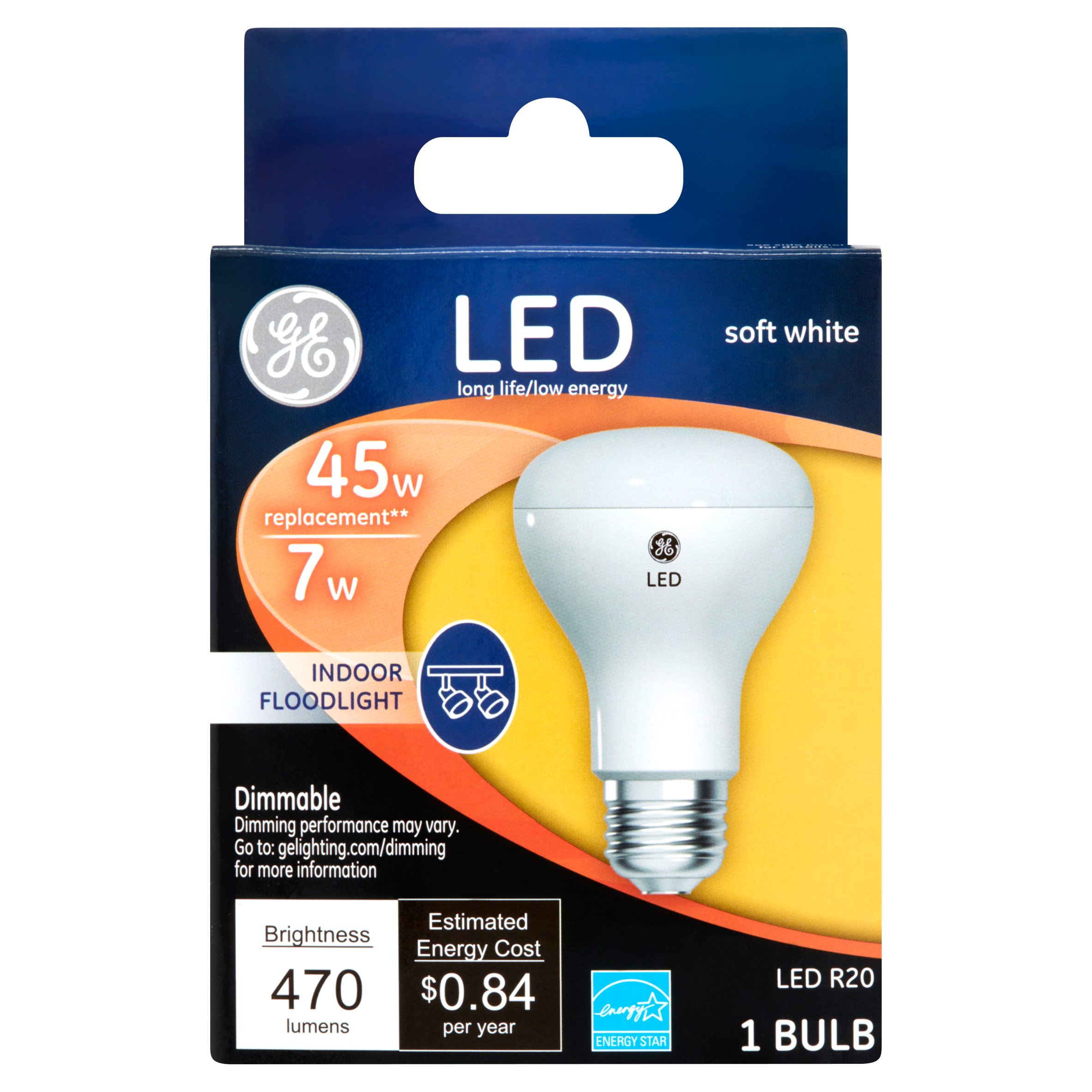 GE LED SM SW FLD R20