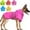 A, variant on Waterproof Raincoats for Dogs - Adjustable Pet Raincoat Jacket, Lightweight Dog Hooded Rain Coat Waterproof Rain Poncho for Small to X- Large Dogs and Puppies (Pink), 31.8cm