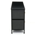 thumbnail image 5 of 5 Drawer Dressers Organizer Dressers for Bedroom Living Room, Black, 5 of 7