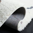 thumbnail image 5 of SAFAVIEH Berber Alastar Abstract Shag Area Rug, 2'3" x 8' Runner, Ivory/Multi, 5 of 8